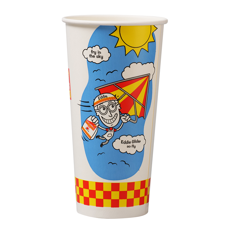 Dobbelt PE Coated Cold Drink Paper Cup