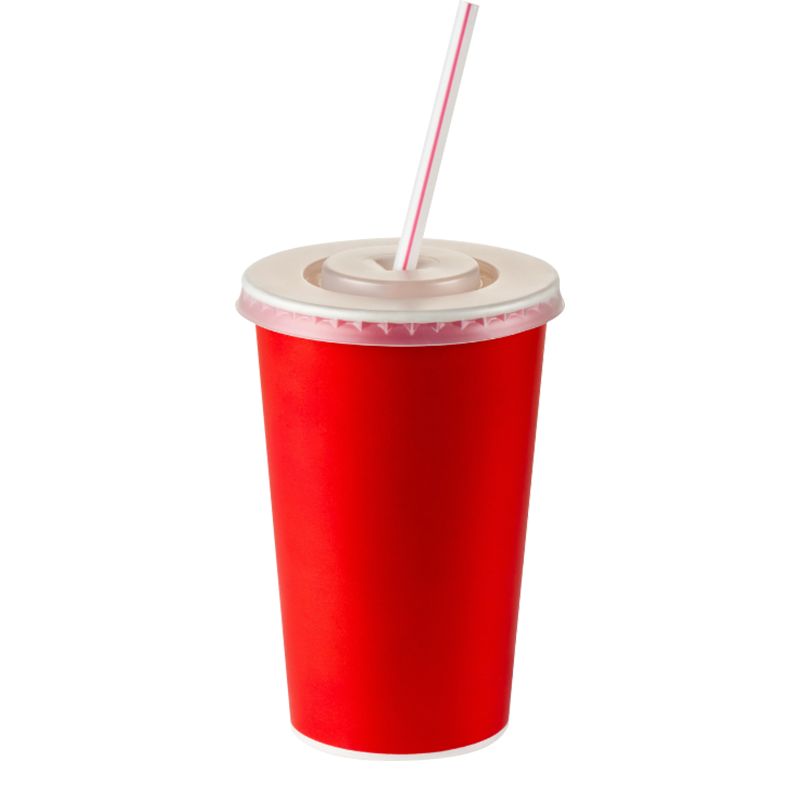 Enkelt PE Coated Cold Drink Paper Cup