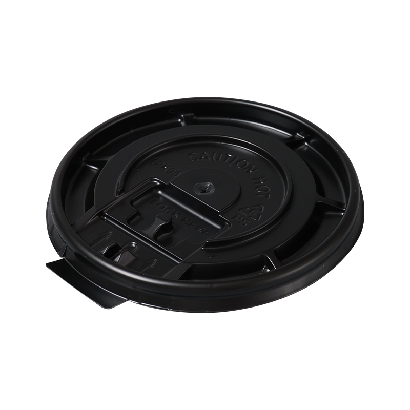 Sort/Hvid Tear Tab PS låg