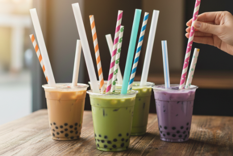 Boba Straw Størrelse & Materiale Guide til Bubble Tea Shops